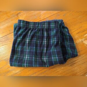 Blue Plaid XXL Men's Sleep Pants Long Kinnly